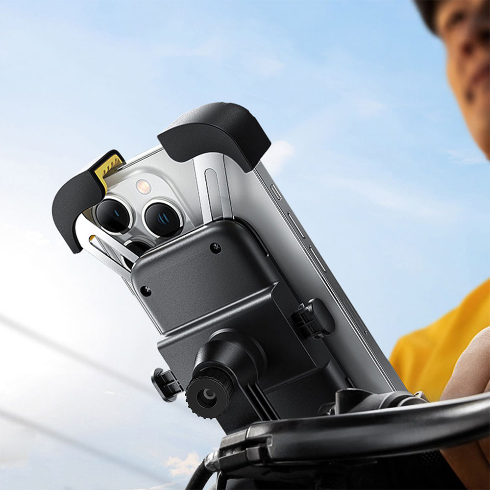 Lenyes CR169 Sarsıntı Önleyici 360 Derece Ayarlanabilir Bisiklet ve Motosiklet Telefon Tutucu Lenyes CR169 Sarsıntı Önleyici 360 Derece Ayarlanabilir Bisiklet ve Motosiklet Telefon Tutucu